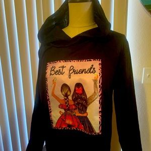 Best friends think long sleeve sweater